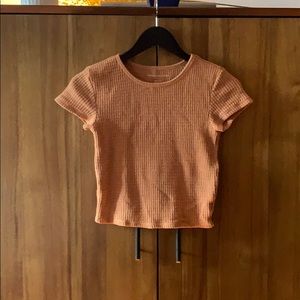 American eagle waffle T